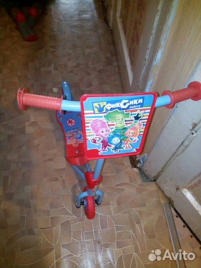 Самокат детский Фиксики