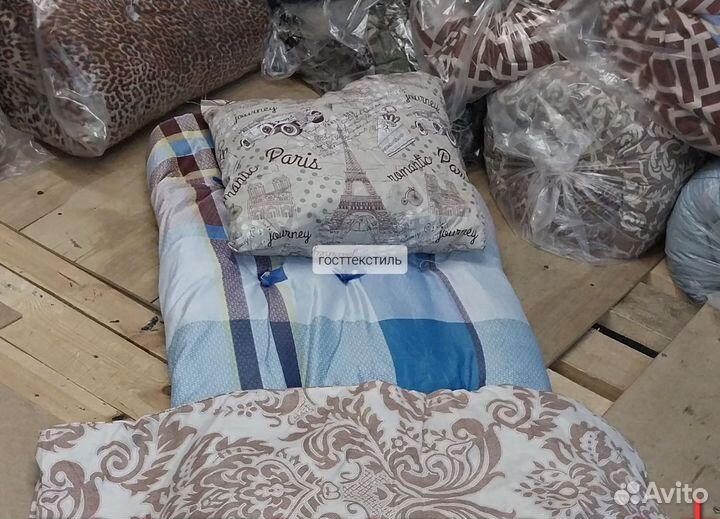 Спальный комплект 3в1 матрас, подушка, одеяло