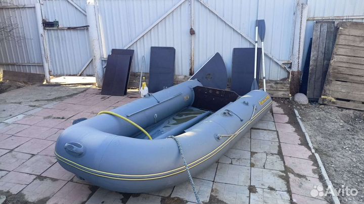 Продам лодку с мотором sea pro 6