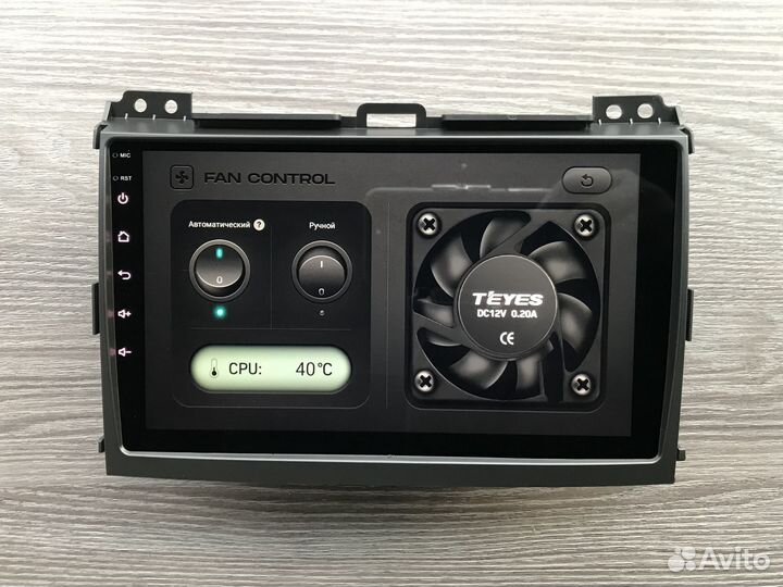 Магнитола Toyota Land Cruiser Prado 120 Teyes CC3