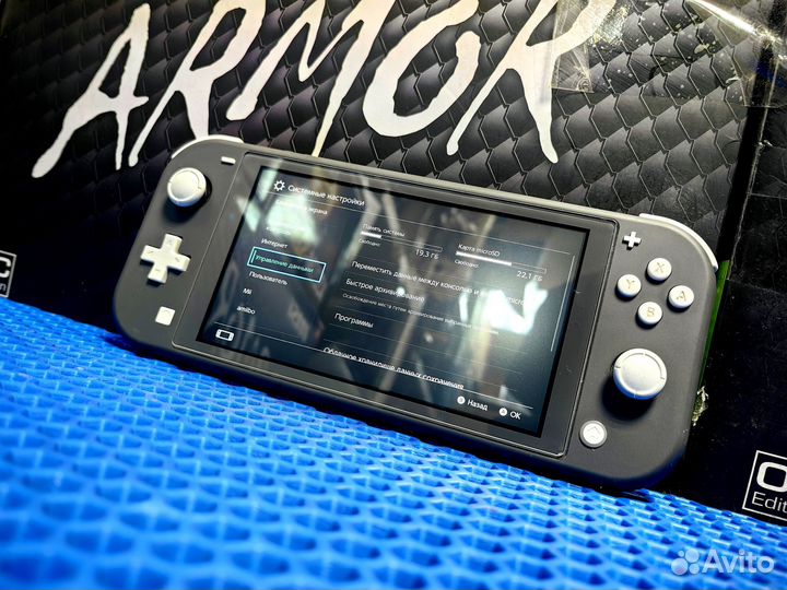 Nintendo switch lite 32 Gb + 64 Gb игры чехол