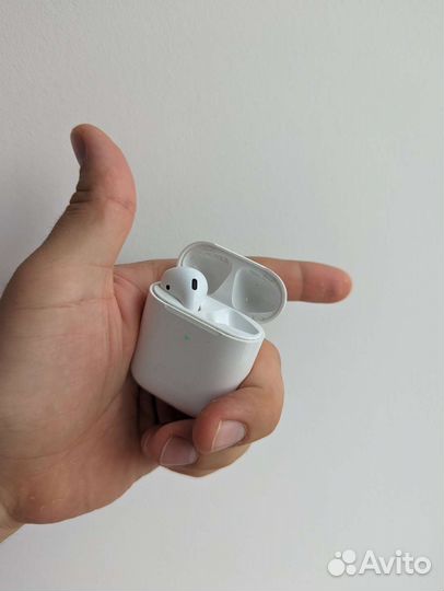 Airpods 2 с беспроводной зарядкой