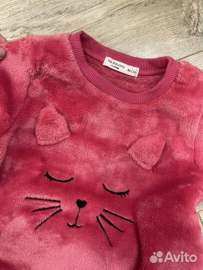 Джинсы и толстовка для девочки