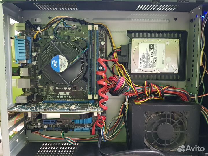 Мини пк Core i5/R7 240/SSD