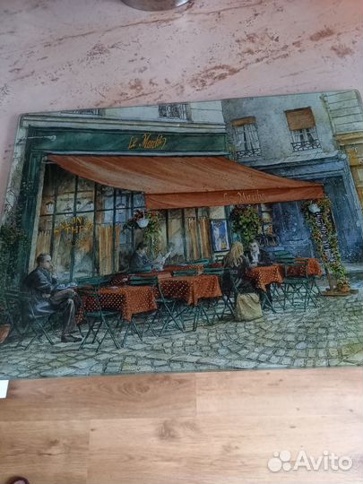 Доска разделочная стеклянная