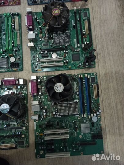 Материнская плата в комплекте 775 socket