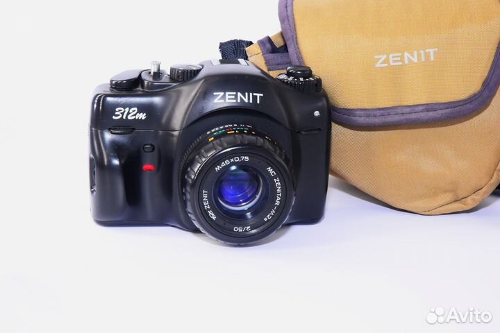 Зенит 312М Экспорт пленочная зеркалка Зенитар M2S