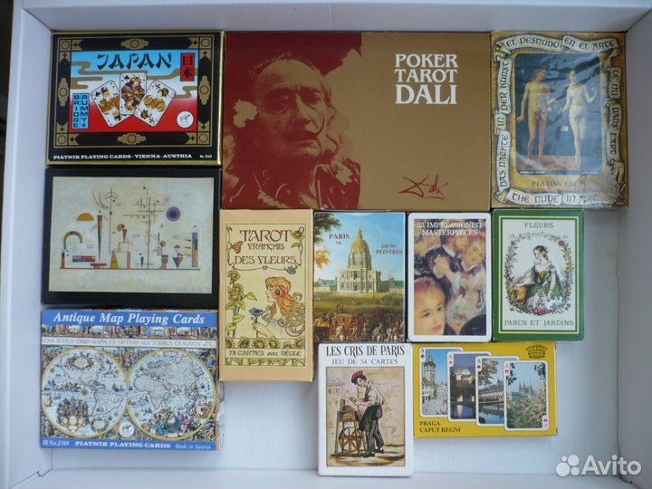 Игральные карты коллекционные. Сувенирные