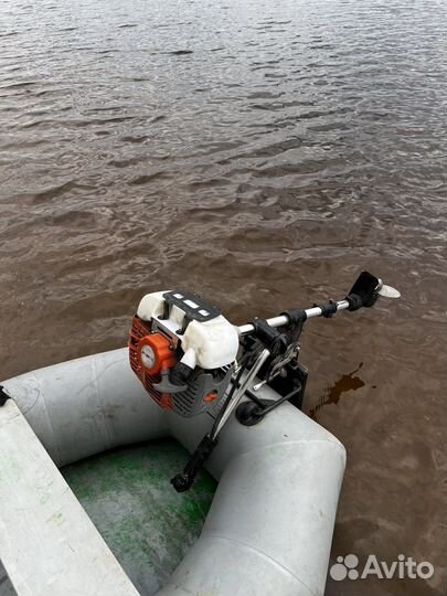 Надувная лодка пвх бу с мотором