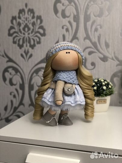 Интерьерная кукла ручной работы
