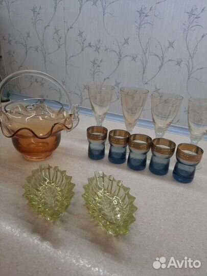 Цветное стекло СССР