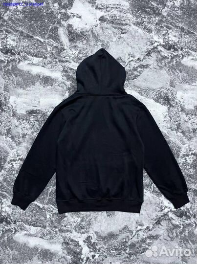 Худи Trasher Flame чёрное (Арт.93929)