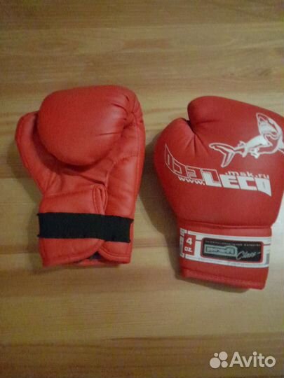 Боксерские перчатки детские 4 oz