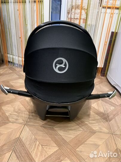 Автолюлька cybex aton q platinum