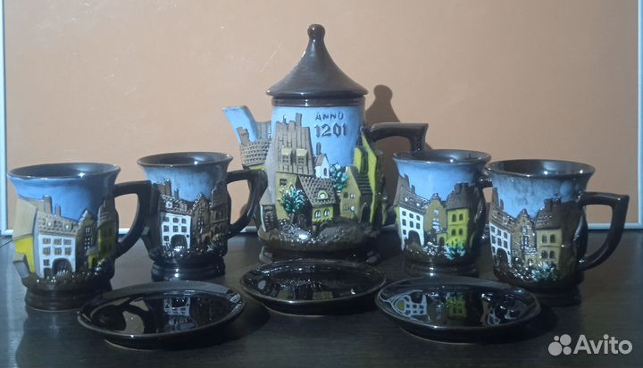 Чайный /кофейный сервиз Рига. СССР