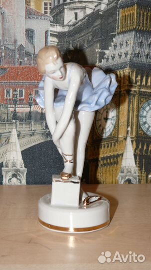 Продаю фарфорувую статуэтку периода СССР 