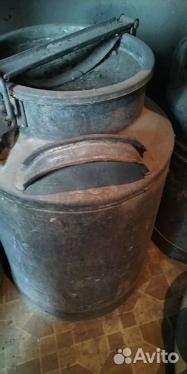 Фляга алюминиевая бу 40л