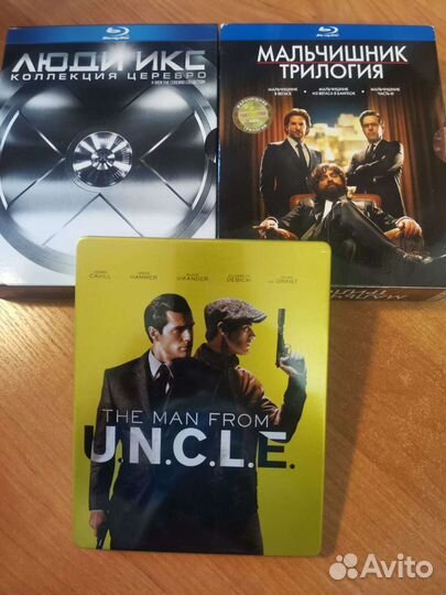 DVD и Blu-Ray с фильмами