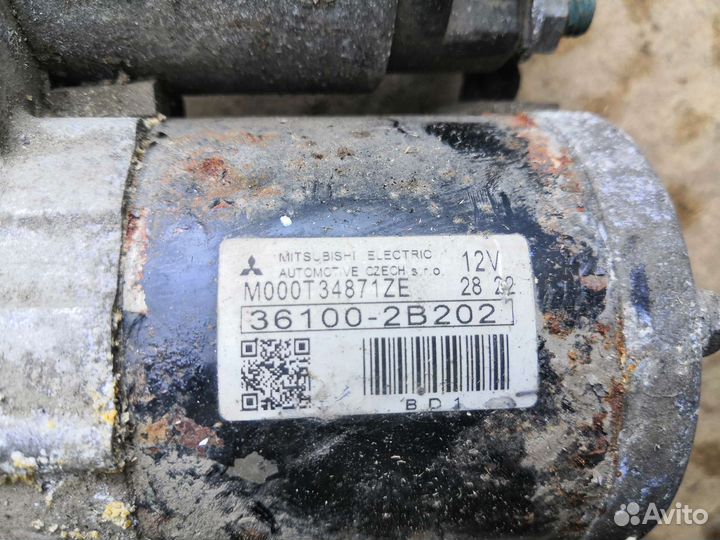 Стартер Kia Ceed (JD) 2012 1.4