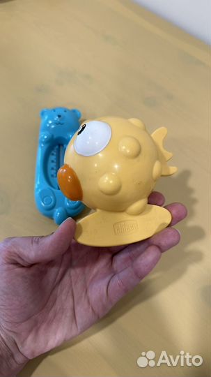 Рыбка-термометр детский для ванночки, Chicco