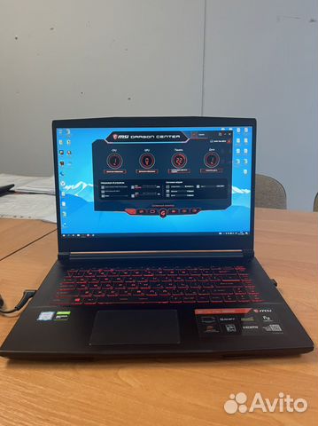 Игровой ноутбук MSI GF63 9RCX купить в Калининграде | Электроника | Авито