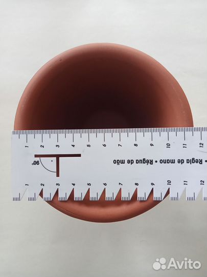 Горшок глиняный для цветов