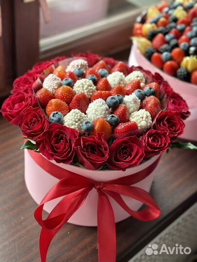 Клубничный букет, клубника в шоколаде