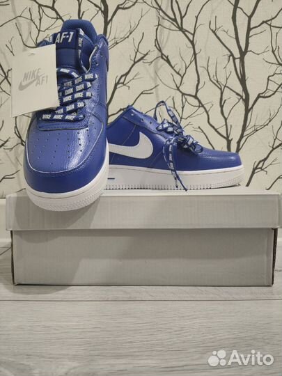 Nike air force NBA синие