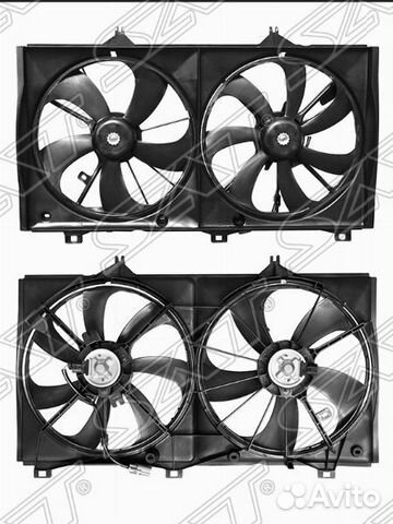 Тойота Камри 40 45 диффузор радиатора охлаждения д