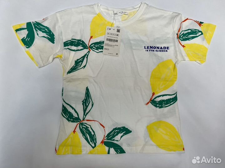 Футболка 116, 128 zara