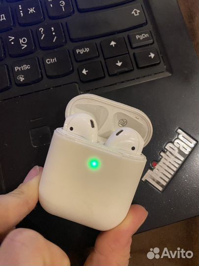 Беспроводные наушники apple airpods 2 (копия)