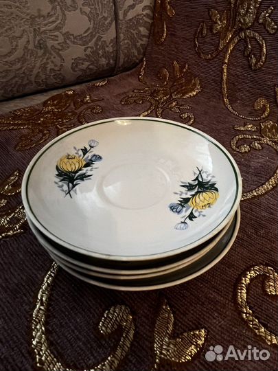 Чайные блюдца дулево