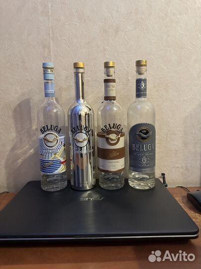 Бутылки от водки Beluga