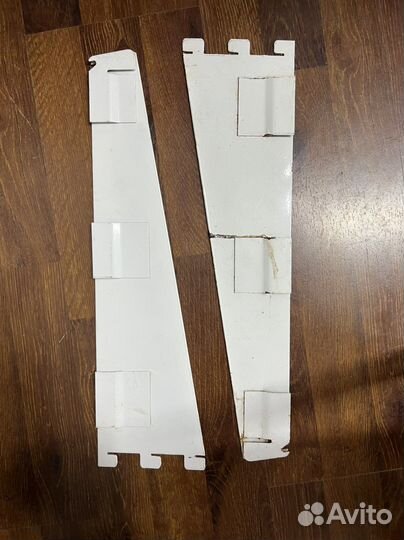 Стеллаж пристенный металлический