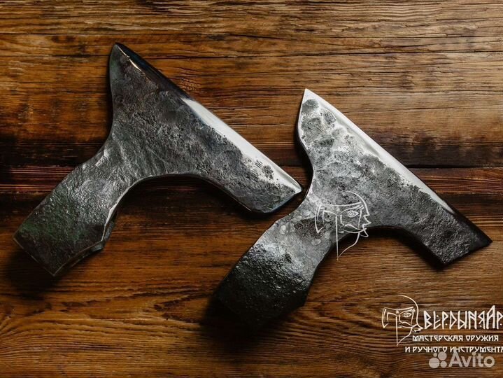 Топоры кованые княжие Арагар и Бородач