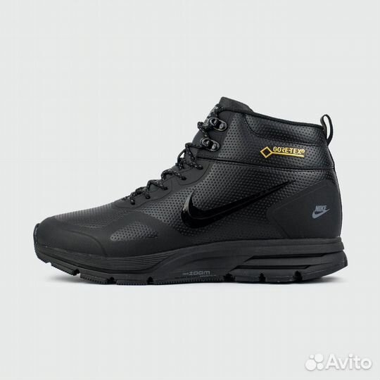 Nike Zoom Winflo 8 Mid Leather Gtx Black