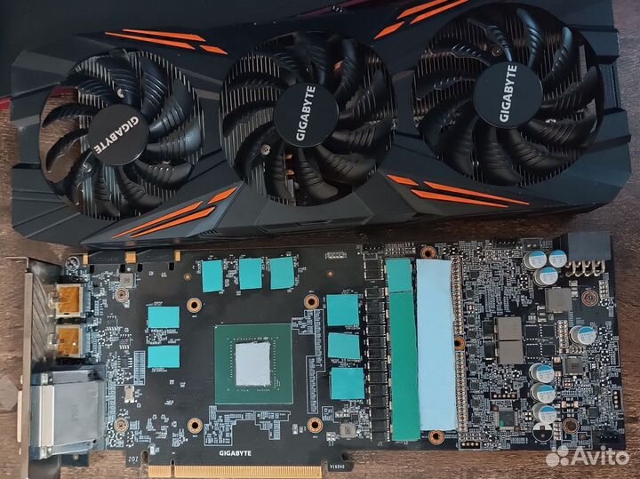 Видеокарта GTX Gigabyte 1080 Gaming G1