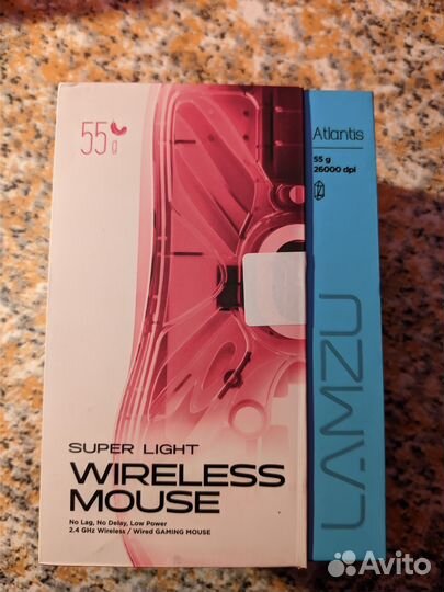 Беспроводная игровая мышь Lamzu Atlantis