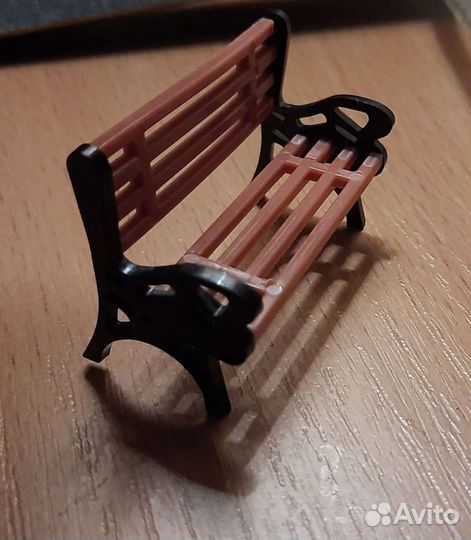Скамья игрушечная декор
