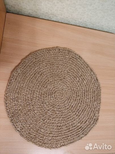 Салфетка из джута. Подставка под горячее