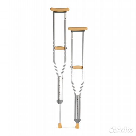 Костыли опорные металические, деревянные