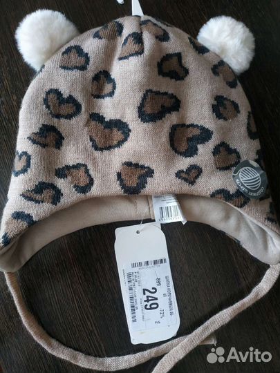 Шапка для девочки новая