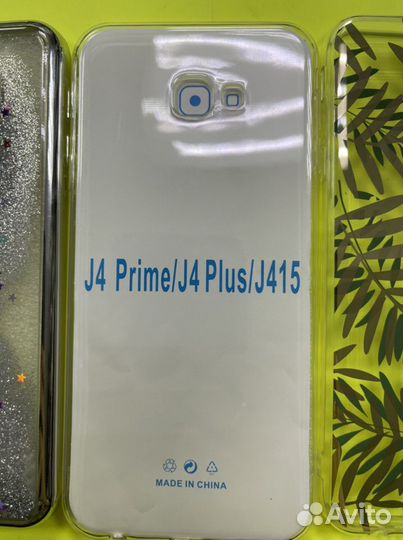 Чехлы Samsung Galaxy J4+. Много разных