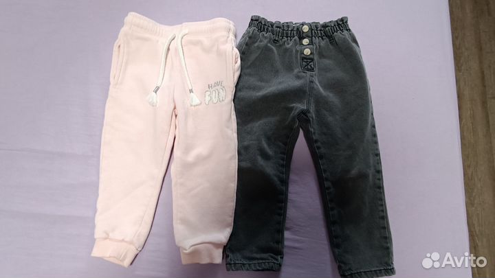 Вещи пакетом для девочки 92