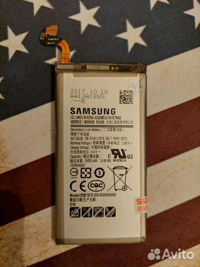Аккумулятор для телефона samsung s8+