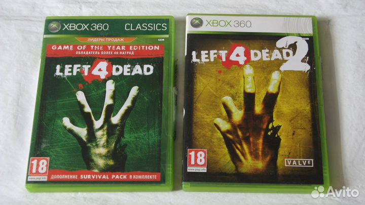 X BOX360-Fallout 3 / Left 4 Dead