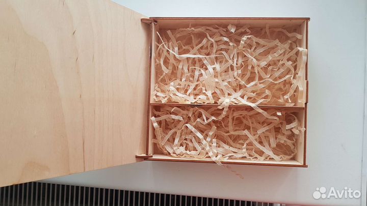 Коробка подарочная деревянная