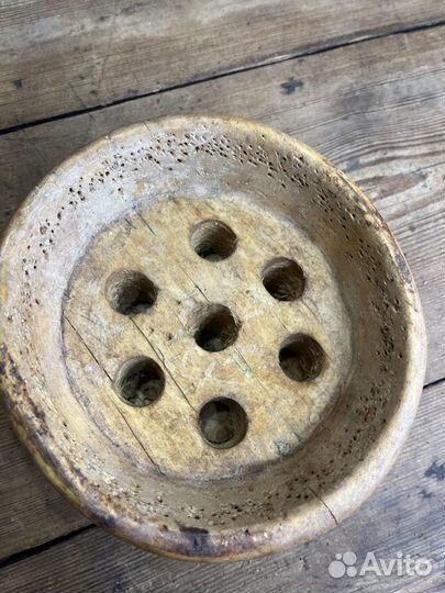 Форма для выделки шапки деревянная