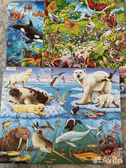 Пазлы larsen 5 шт