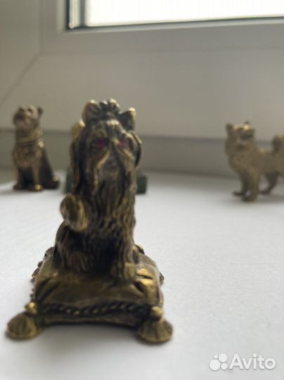Бронзовые статуэтки животных